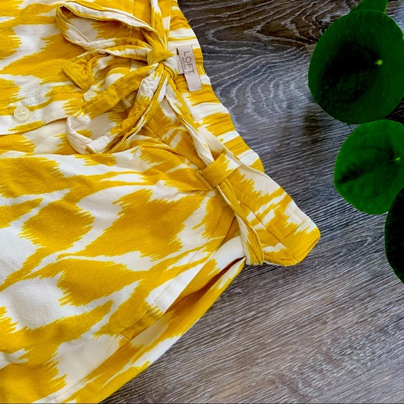 Ann Taylor LOFT patterned skirt - Picture 2 of 4